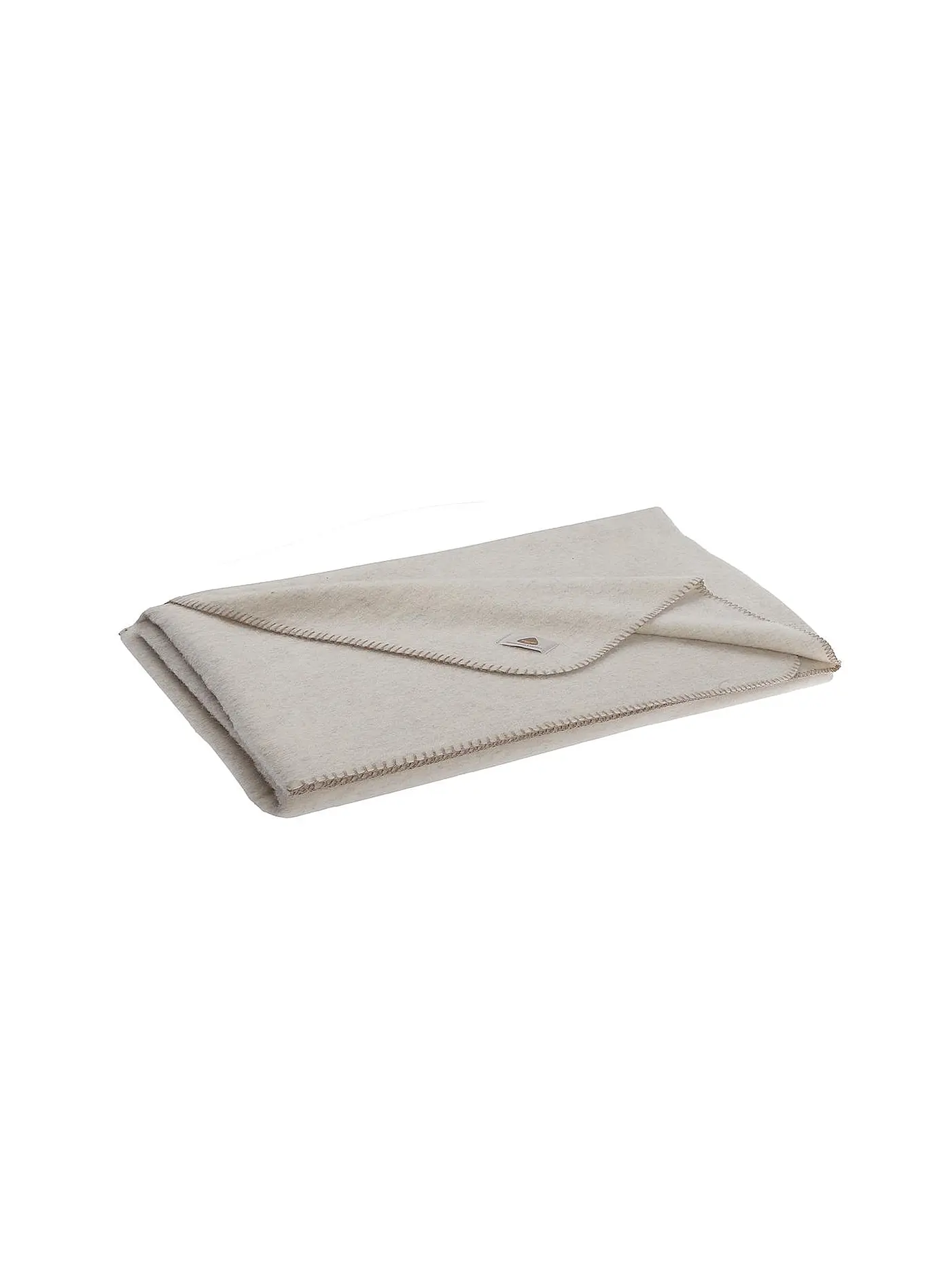 STEINER 1888 | Wolldecke "Alina" 150x190cm marmor | beige
